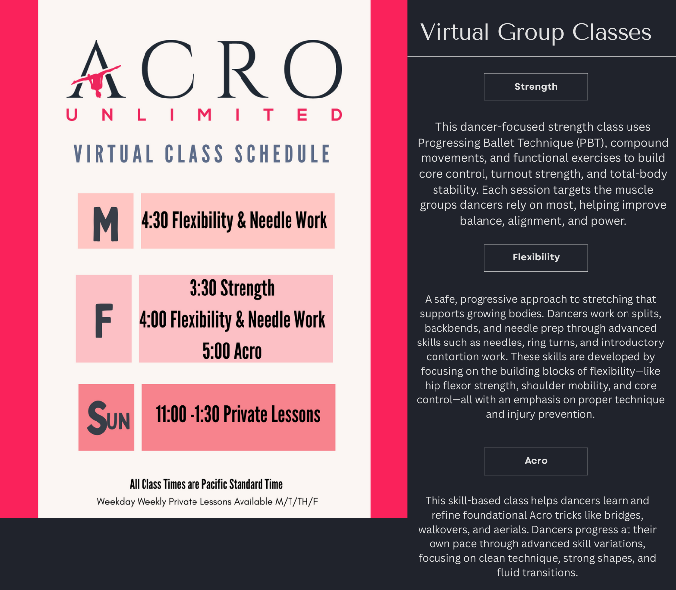 Virtual Group Classes